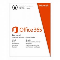 MS Office 365 Personal 2019 32-bit/ x64 SK P4