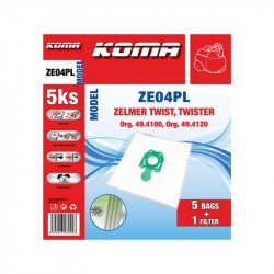 KOMA ZE04PL Zelmer Twist, Twister - plast filter