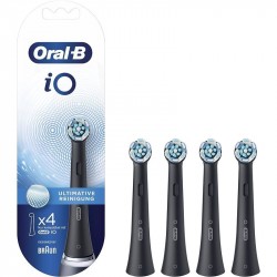 Oral-B iO Ultimate Clean Cierne, 4 ks