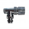 Zehnder ventily - rohový ventil RUNTAL chróm pre termostatickú hlavicu M 30 x 1,5