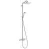 Hansgrohe Croma E sprchový systém Showerpipe 280 1jet s termostatom k vani chróm, 27687000
