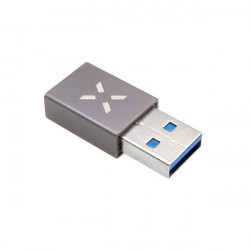 Redukcia FIXED na prenos a nabíjanie dát. z Link USB-C na USB-A, sivá
