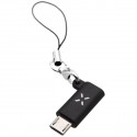 FIXED Link USB-C/microUSB, čierna