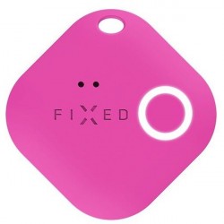 FIXED kľúčenka Smile s motion senzorom, rúžový