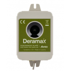 DERAMAX Aves vtákov odpudzovač ultrazvukový