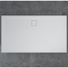 SANSWISS LIVADA 70 x 140 cm sprchová vanička liaty mramor, sifón pri dlhšej strane, biela W20AL07014004