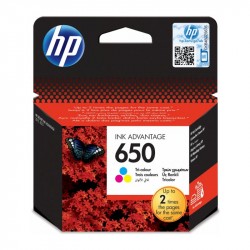 HP 650 CZ102AE 3 farebná