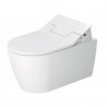 DURAVIT Me by Starck SensoWash závesná WC misa Rimless, Durafix s glazúrou Hygiene Glaze 2529592000