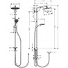 Hansgrohe Crometta sprchový systém S Showerpipe 240 1jet EcoSmart 9 l/min Reno chróm, 27270000