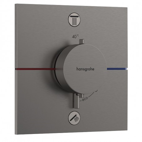 HANSGROHE ShowerSelect Comfort E batéria vaňová podomietková termostatická pre 2 spotrebiče so zabudovanou bezpečnostnou kombin