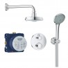 GROHE Grohtherm sprchová zostava Rainshower Cosmopolitan 160 s termostatom pod omietku, chróm 34735000