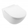 VILLEROY & BOCH Universo WC závesná s TwistFlush, so SoftClosing sedátkom alpská biela s CeramicPlus 4670T9R1
