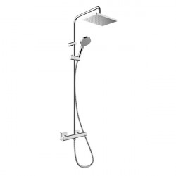 Hansgrohe Vernis Shape sprchový systém Showerpipe 230 1jet EcoSmart s termostatom chróm 26097000RT01 - ROZBALENÝ TOVAR - ROZBAL