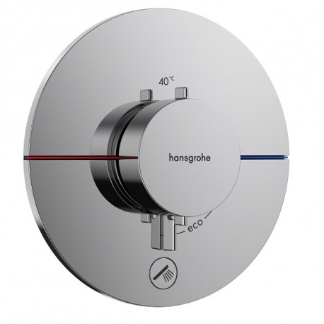 HANSGROHE ShowerSelect Comfort S batéria sprchová podomietková termostatická pre 1 spotrebič chróm