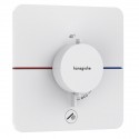 HANSGROHE ShowerSelect Comfort Q batéria sprchová podomietková termostatická pre 1 spotrebič matná biela 15589700