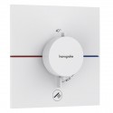 HANSGROHE ShowerSelect Comfort E batéria sprchová podomietková termostatická pre 1 spotrebič matná biela 15575700