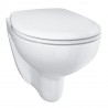 Grohe Bau Ceramic zavesné WC Rimless, so sedátkom SoftClose, alpská biela 39351000