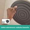 Hansgrohe PULSIFY zostava s hlavovou a ručnou sprchou, Ecosmart, čierna matná, 71466670+24141670+24111670
