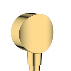 Hansgrohe Fixfit sprchové kolienko S so spätným ventilom, leštený vzhľad zlata, 26453990