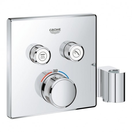 Grohe Grohtherm SmartControl termostatická batéria pod omietku, pre 2 spotrebiče, chróm, 29125000