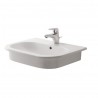 Duravit D-CODE zápustné nábytkové umývadlo 54 x 43 cm biele 0337540000