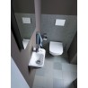 DURAVIT Dura Style umývadlo 36 x 22 cm otvor pre batériu vpravo, bez prepadu, biele 0713360000