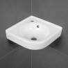 VILLEROY & BOCH O.Novo umývadielko rohové 32x32cm biela s otvor na batériu s prepadom 73103201