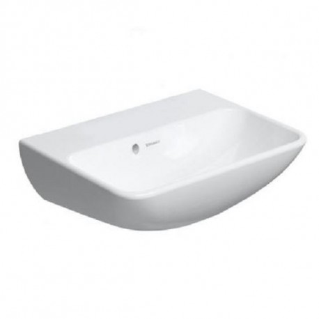 DURAVIT ME by Starck 45 x 32 cm umývadlo bez otvoru pre batériu, biele s úpravou WonderGliss 07194500101