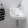 Villeroy & Boch SUBWAY 3.0 umývadlo bez prepadu s otvorom pre batériu 320 x 320 mm, biela Alpin, 43714601