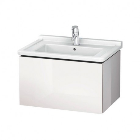 DURAVIT L-CUBE skrinka pod umývadlo závesná biela lesklá, LC616402222