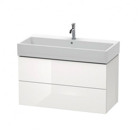 DURAVIT L-CUBE skrinka pod umývadlo závesná biela lesklá, LC627802222