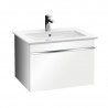 VILLEROY & BOCH VENTICELLO spodná skrinka 603 x 420 x 502 mm Glossy White, úchytka chróm A93301DH