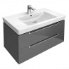 Villeroy & Boch SUBWAY 2.0skrinka pod umývadlo 787 x 420 x 449 mm, lesklá šedá, A68900FP