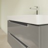 Villeroy & Boch SUBWAY 2.0skrinka pod umývadlo 787 x 420 x 449 mm, lesklá šedá, A68900FP