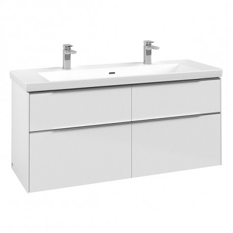 Villeroy & Boch SUBWAY 3.0 skrinka pod umývadlo 1272 x 576 x 478 mm, Brilliant White, C60200VE