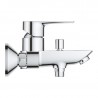 Grohe BAULOOP set 3v1, umývadlová batéria, nástenná vaňová batéria so sprchovým setom 90 cm chróm, 23603000SET