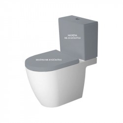 DURAVIT ME by Starck 37 x 65 cm WC kombi misa, variabilný odpad, biela s úpravou WonderGliss 21720900001