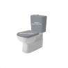 DURAVIT D-Code - WC kombi misa, Vario odpad, s HygieneGlaze, alpská biela 21180920002