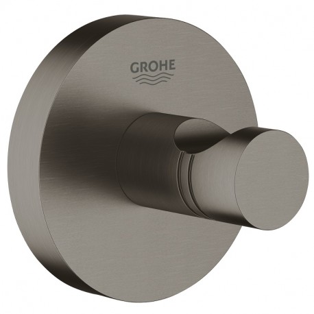 GROHE Essentials háčik na kúpací plášť kartáčovaný tmavý grafit 40364AL1