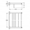 GROHE Essentials multi-vešiak na uteráky supersteel 40800DC1