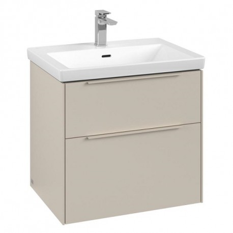 Villeroy & Boch SUBWAY 3.0 skrinka pod umývadlo 622 x 576 x 478 mm, Cashmere Grey, C57602VN