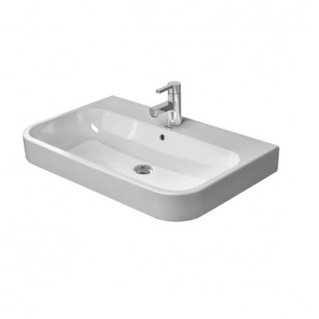 DURAVIT Happy D.2 nábytkové umývadlo 80 x 50,5 cm biele s úpravou WonderGliss 23188000001