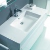 DURAVIT umývadlo VERO 85 x 49 cm s prepaodm biela WG 03298500001