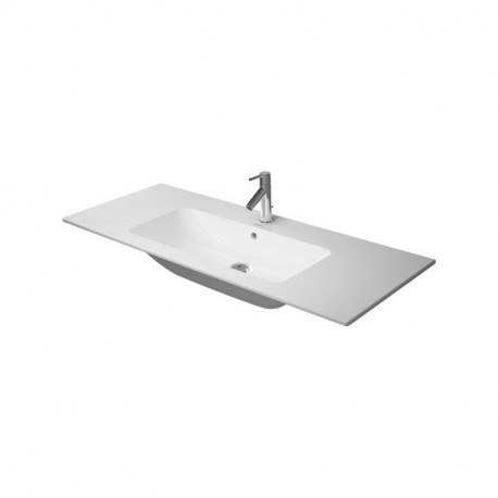 DURAVIT ME by Starck 123 x 49 cm nábytkové umývadlo s prepadom, biele 2336120000