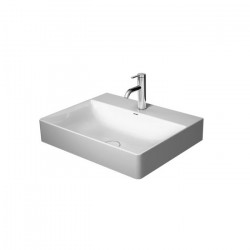 DURAVIT Dura Square umývadlo na dosku 60x47cm brúsené biele WG 2353600071