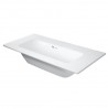 DURAVIT ME by Starck Compact 83 x 40 cm nábytkové umývadlo bez otvoru pre batériu, biele 2342830060