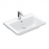 Villeroy & Boch SUBWAY 3.0 umývadlo na skrinku s prepadom s otvorom pre batériu , 650 x 470 mm, Biela Alpin , 4A706501