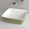 VILLEROY & BOCH Artis umývadlo na dosku (miska) 41 x 41 cm, Sage Green,