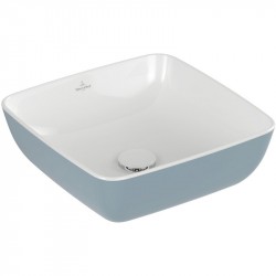 VILLEROY & BOCH Artis umývadlo na dosku (miska) 41 x 41 cm, Frozen, 417841BCS6