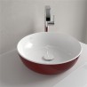 VILLEROY & BOCH Artis umývadlo na dosku (miska), priemer 43 cm, Bordeaux, 417943BCS9